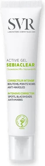 Xhel për fytyrë SVR Sebiaclear Active Gel 40ml Xhel për fytyrë SVR Sebiaclear Active Gel 40ml