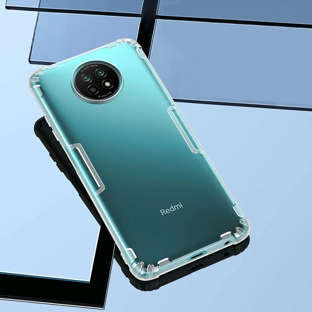 Mbështjellës Nillkin Nature Gel për Xiaomi Redmi Note 9T 5G, Transparent