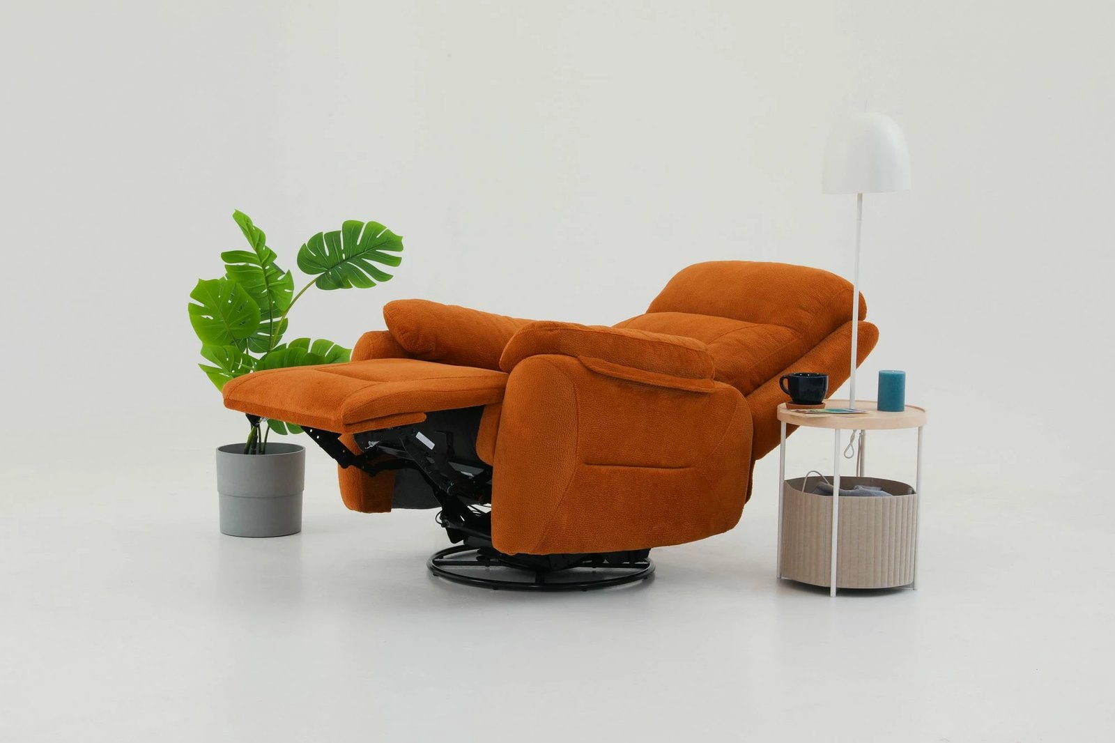 Karrige relaksuese elektrike, ngjyrë e kuqe qeramike, Comfort