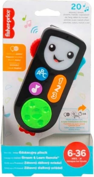 Lodër interaktive edukative Fisher Price Learn and Laugh, HHM24, shumëngjyrëshe