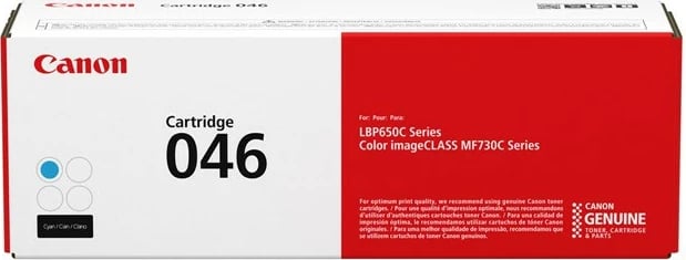 Toner Canon 046, 2300 faqe, Cyan, 1 copë