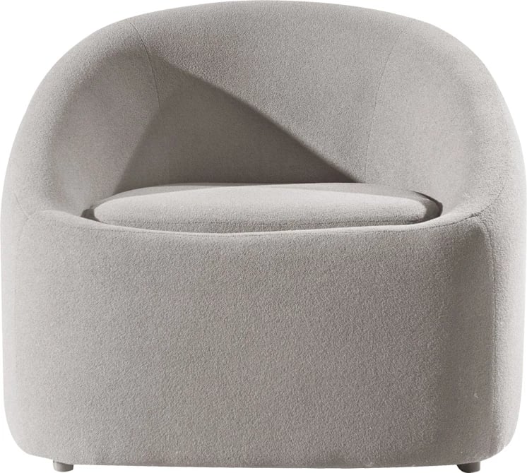 Fotelje Puffy, krem, 95x93x79cm