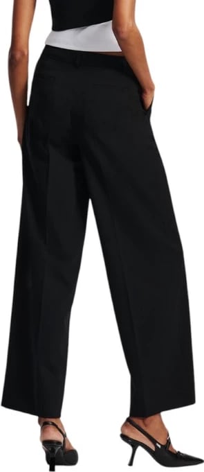 Pantallona femra Karl Lagerfeld Jeans, të zeza