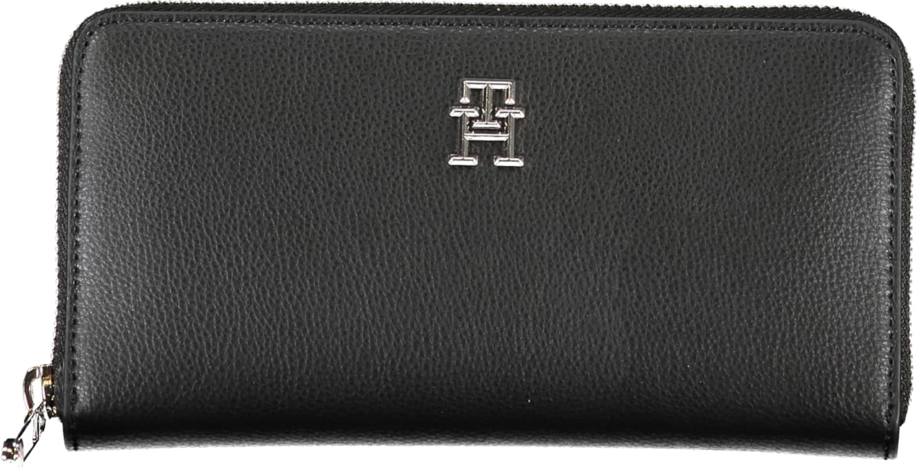 Portofol për femra Tommy Hilfiger, i zi
