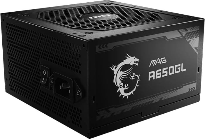 Furnizues energjie kompjuteri, MSI, MAG A650GL, 650W 80 PLUS Gold, plotësisht modular