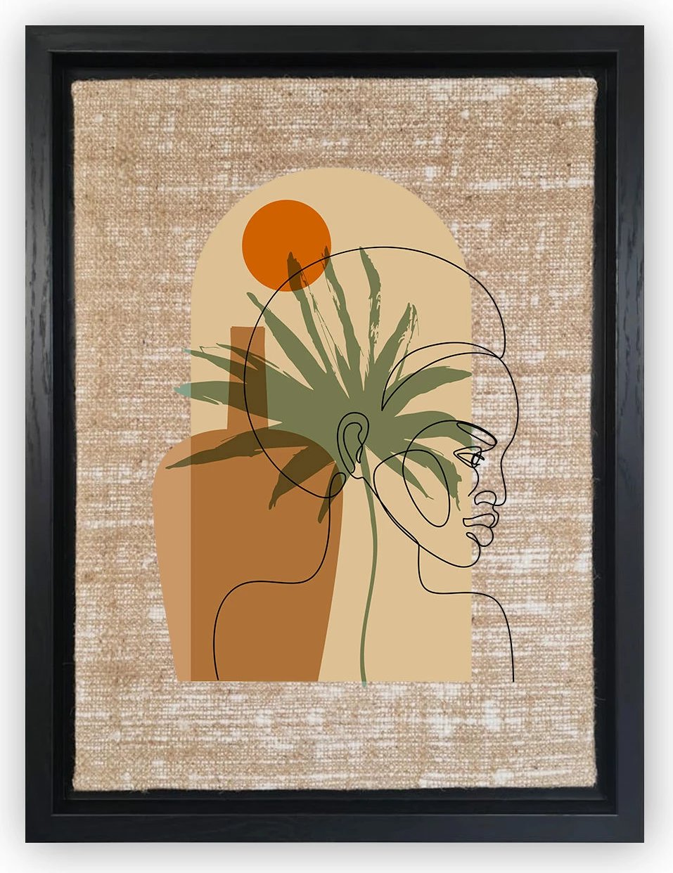 Pikturë dekorative në kanavacë, shumëngjyrëshe, Wallity LSJ71837202668 - 6696