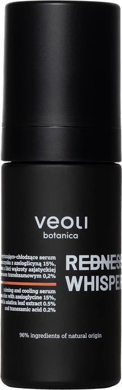 Serum për fytyrë Veoli Botanica Redness Whisperer Soothing and Cooling për femra, 30ml