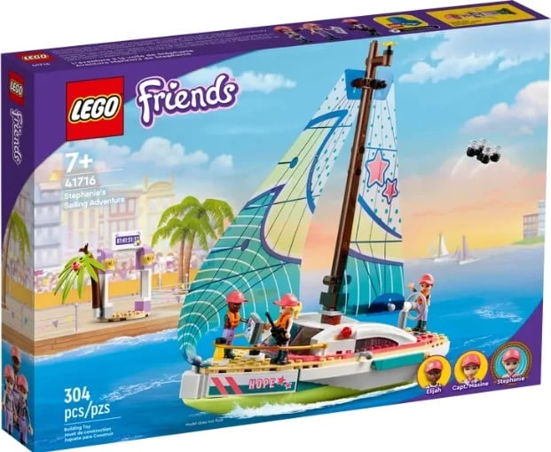 Lodër për fëmijë LEGO Friends Stephanie and the Sailing Adventure