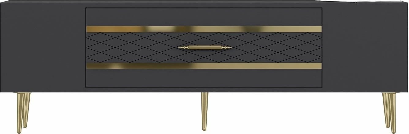 Komodë TV Skye Decor, anthracite, ari, Dekolp2