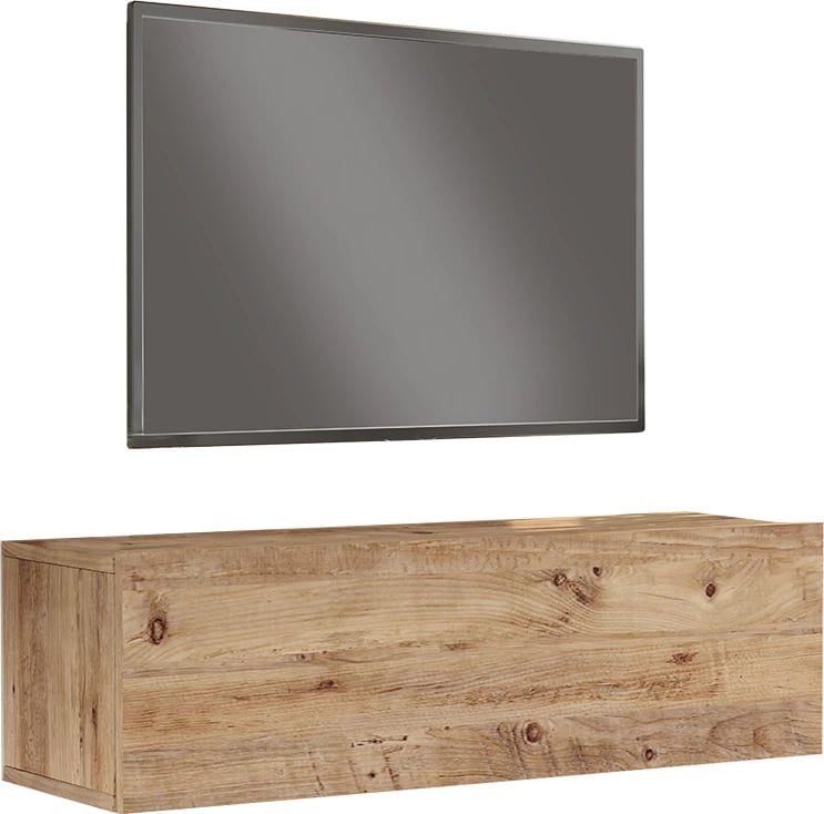 Njësi muri për TV, ngjyrë sonoma, 100x31.6x29.6 cm