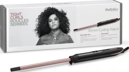 Figaro, BaByliss, C449E, 10 mm, 160-210°C, 6 nivele, auto fikje, rozë gold/zezë