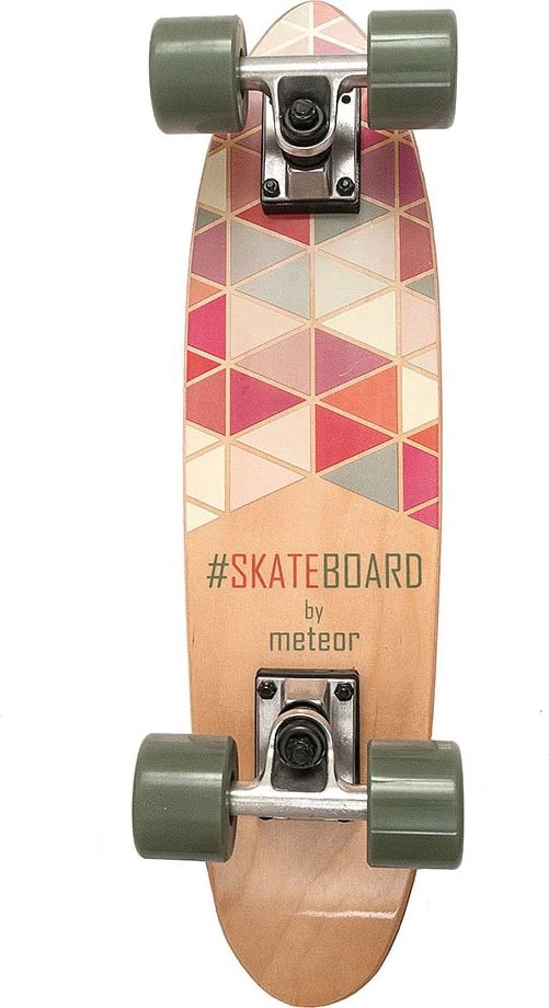 skateboard Meteor unisex, ngjyra të ndryshme