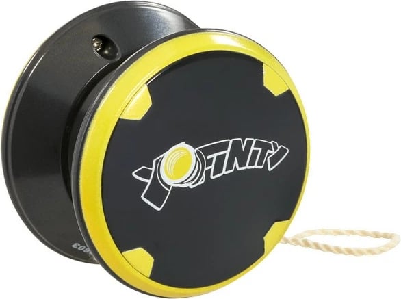 Yo-Yo Goliath YoFinity MEZMA, plastikë, me drita LED, e verdhë/zezë