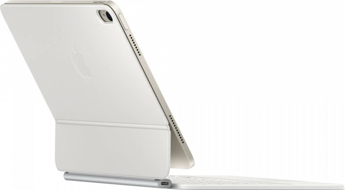 Tastierë Apple Magic Keyboard për iPad Air 11 inç (M3/M2/5/4), Anglisht, Bardhë