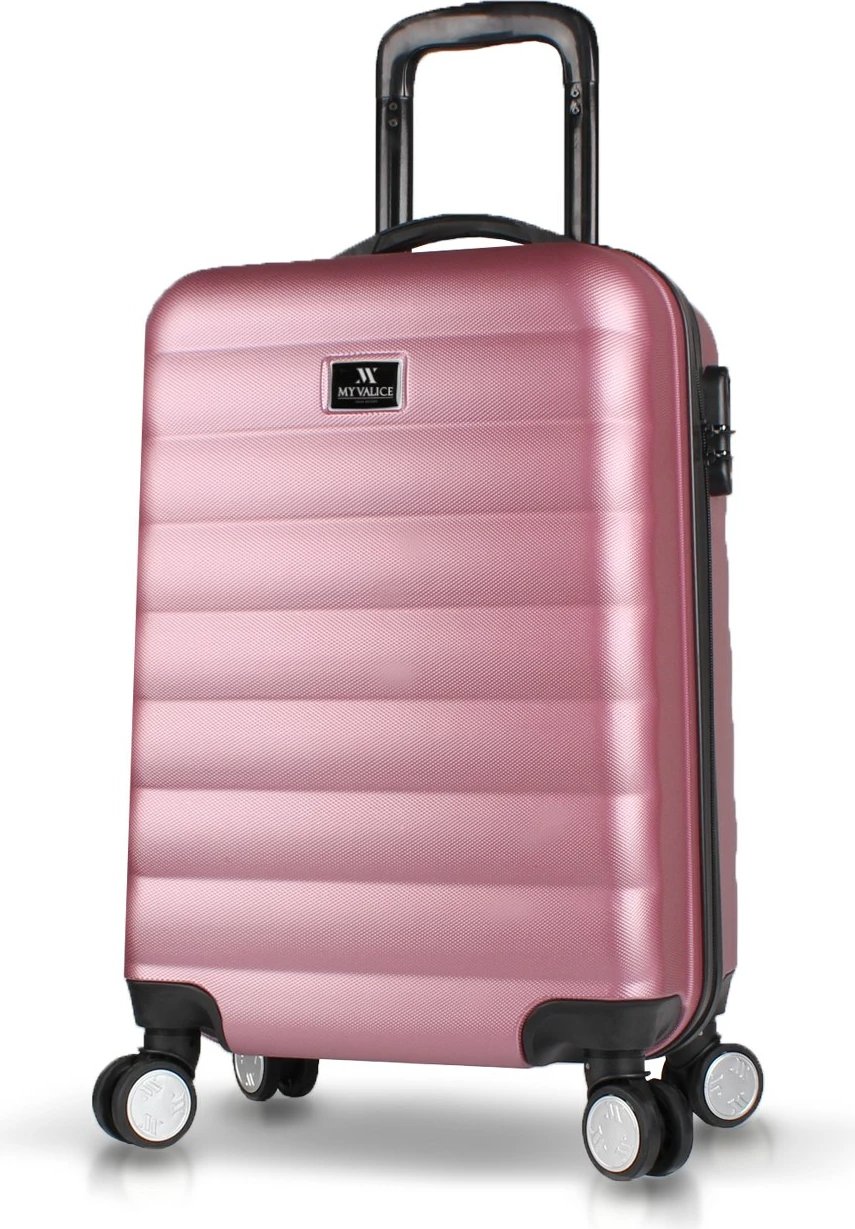 Valixhe udhëtimi, ngjyrë rozë e artë, Zoozie Bags, 6704