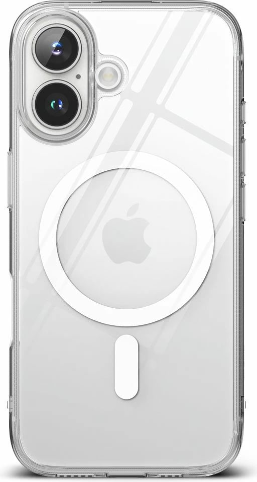 Mbështjellës Ringke Fusion MagSafe për iPhone 16, Transparent