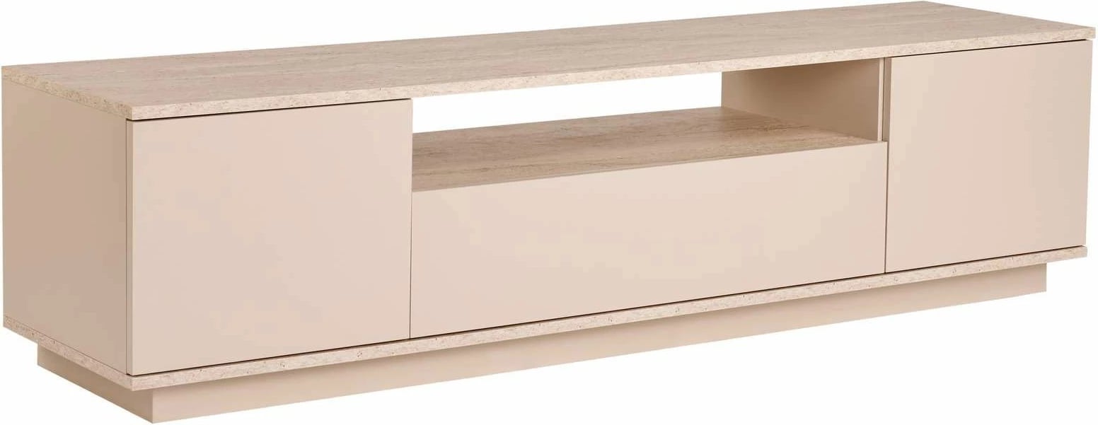 Komodë TV Skye Decor, Veramont - ngjyrë mink, travertin