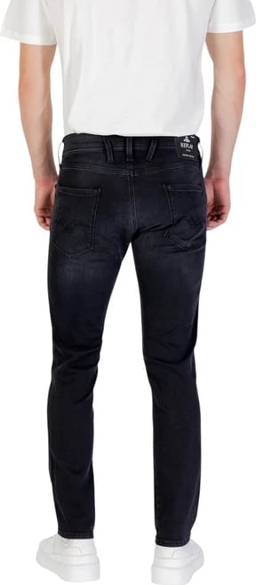 Pantallona Replay jeans meshkuj, të zeza