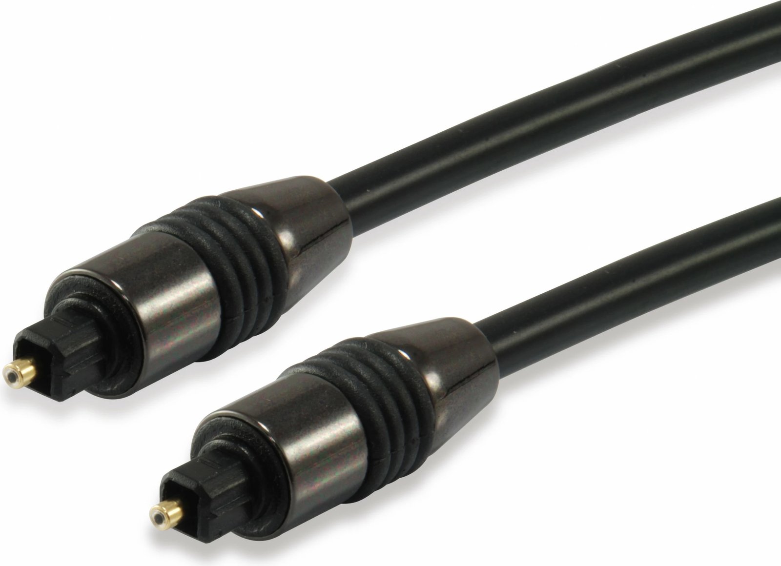 Kabllo audio optike EQUIP Toslink 3m, e zezë