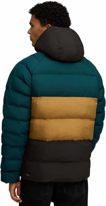 Jakne për meshkuj Puma, jeshile-kafe-e zezë