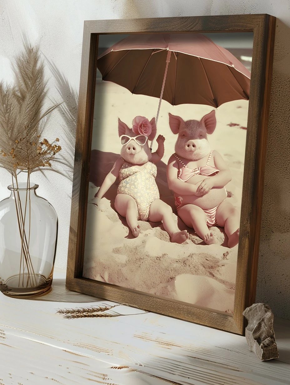 Pikturë dekorative me kornizë, MDF, shumëngjyrëshe, GE098-L