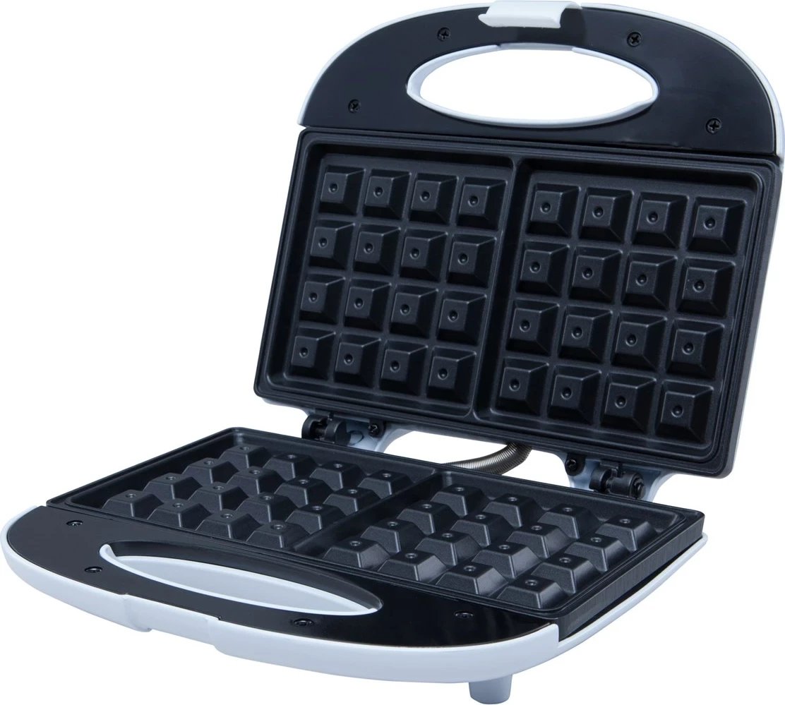 Hekur për waffle Adler AD 311, 700 W, Zi, Bardhë