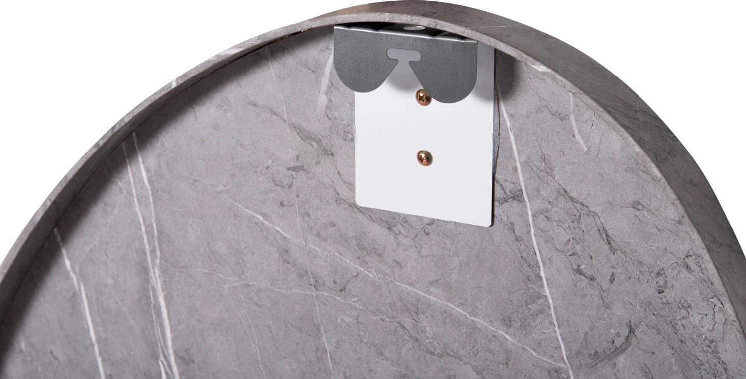 Pasqyrë muri e parregullt, ngjyrë mermeri gri, FH4487.02, 60x80H cm.