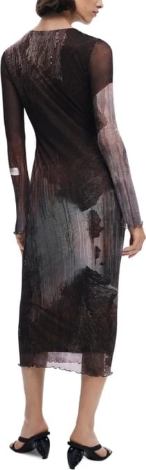 Fustan Desigual femra, kafe