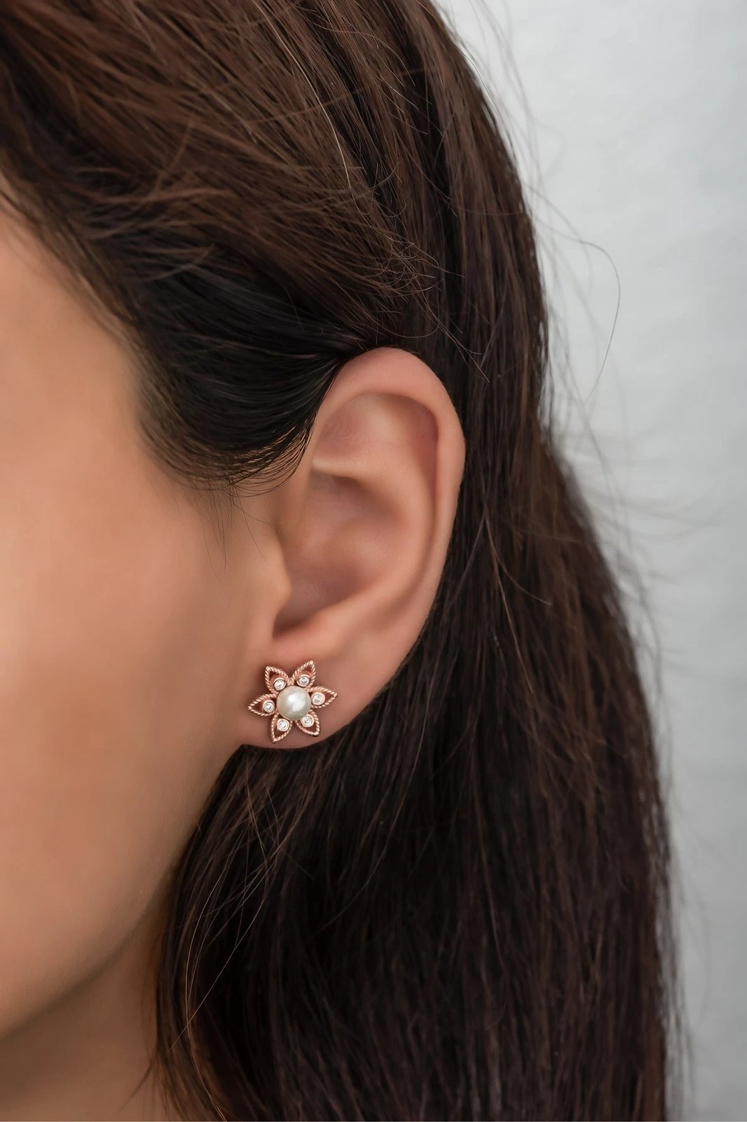 Vathë argjendi ngjyrë rozë gold Jumeon, NRZ99455