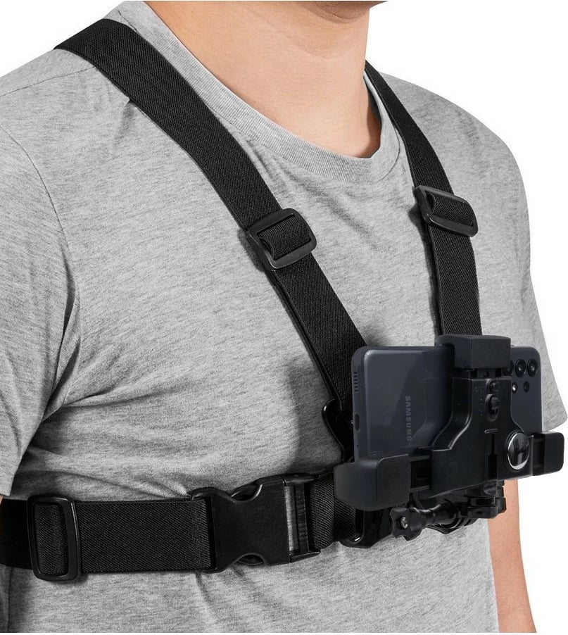 Rripa sportivë universal për telefon, kamerë, GoPro Maclean MC-445, i zi