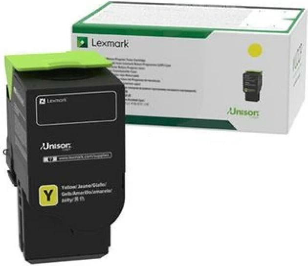 Toner, Lexmark 78C2XY0, rendiment 5,000 faqe, e verdhë