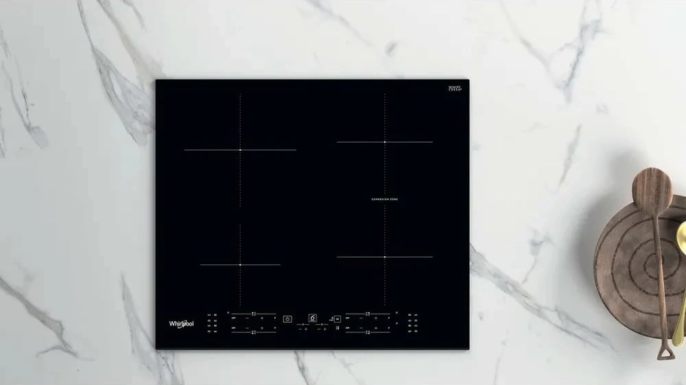 Pllakë induksioni Whirlpool WBB3960BF, 4 zona, e zezë