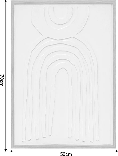 Pikturë kanavacë Bobby mdf 50x2.6x70cm