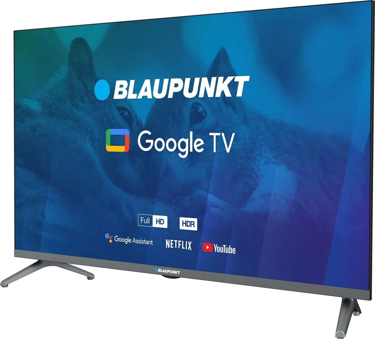 Televizor Blaupunkt 32FBG5000S 32", Full HD LED, GoogleTV, Dolby Digital, WiFi 2,4-5GHz, BT, ngjyrë e zezë