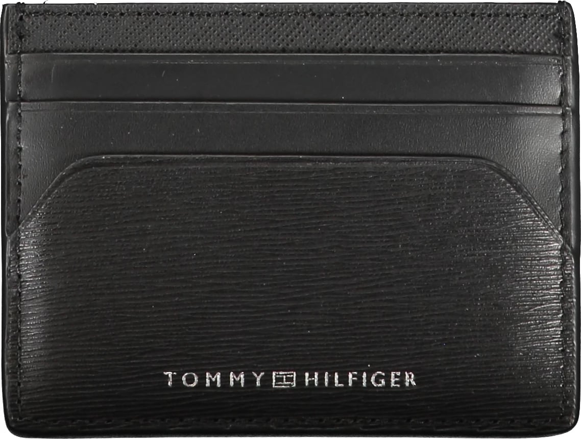Portofol për meshkuj TOMMY HILFIGER, i zi