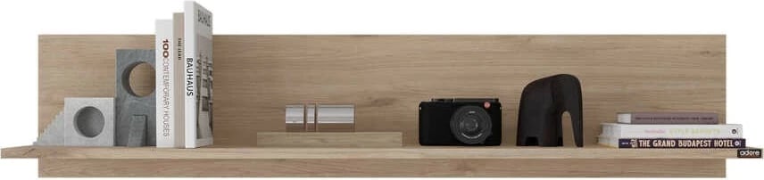 Raf muri, ngjyrë lisi, Hanah Home, Raf-11-Ff-1