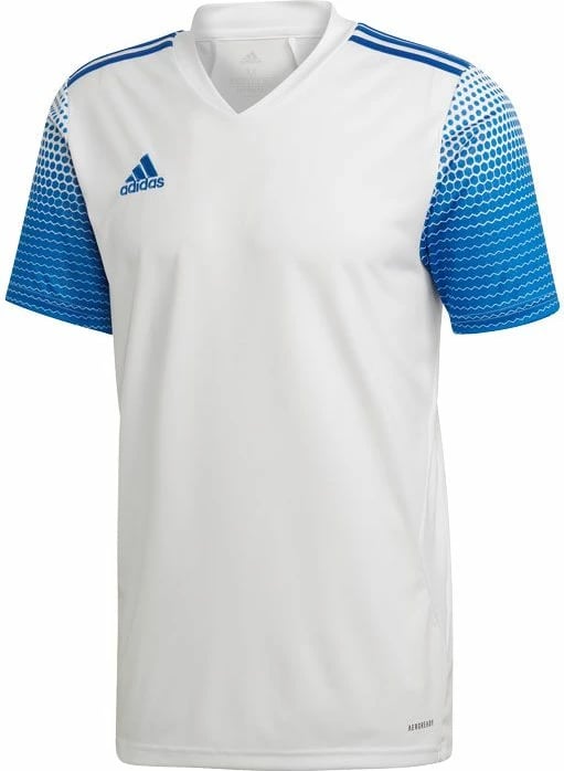 Maicë adidas për meshkuj, e bardhë dhe blu