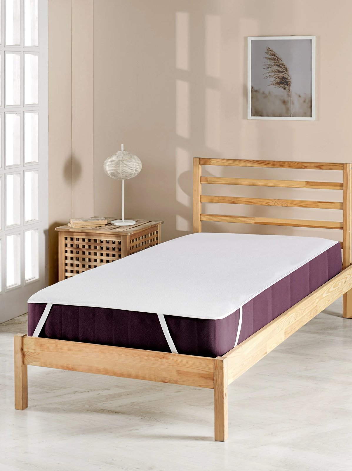 Mbrojtës për shtrat tek, L'Essentiel Linge de Maison, Alez v2, 100x200cm