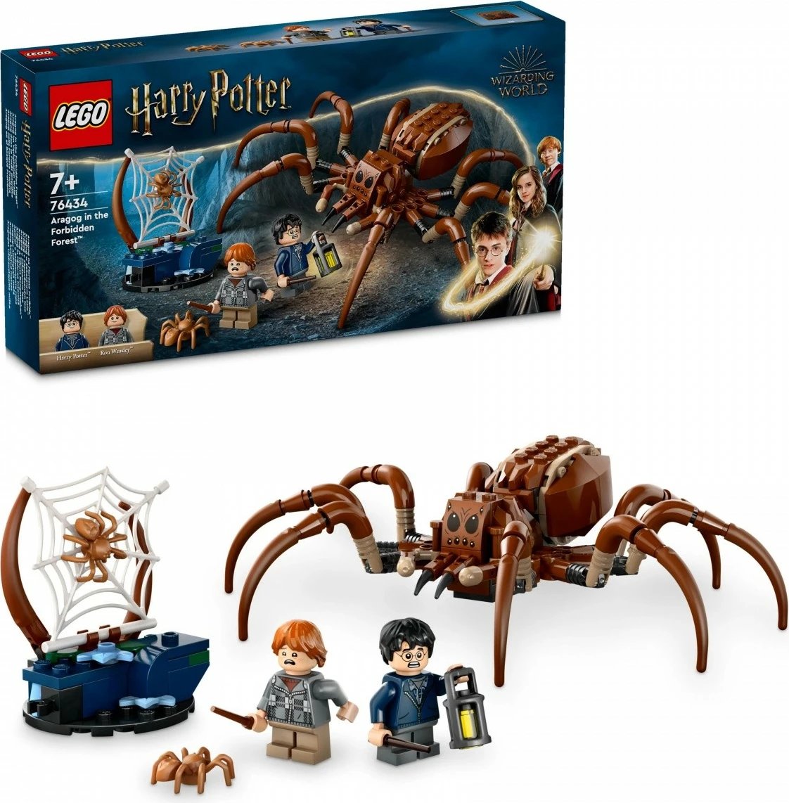 Set LEGO Harry Potter 76434 Aragog in the Forbidden Forest, 195 pjesë