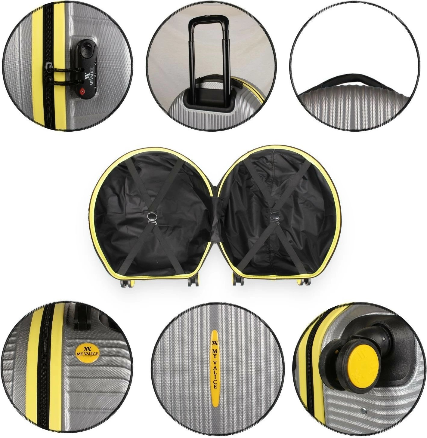 Valixhe Zoozie Bags, 2354, ngjyrë gri