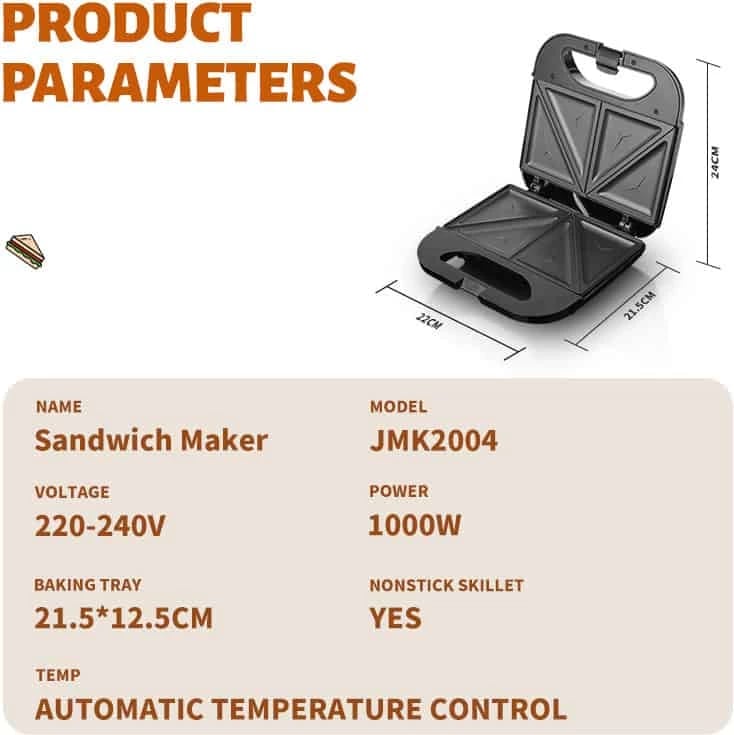 Toster JAMAKY JMK2004
