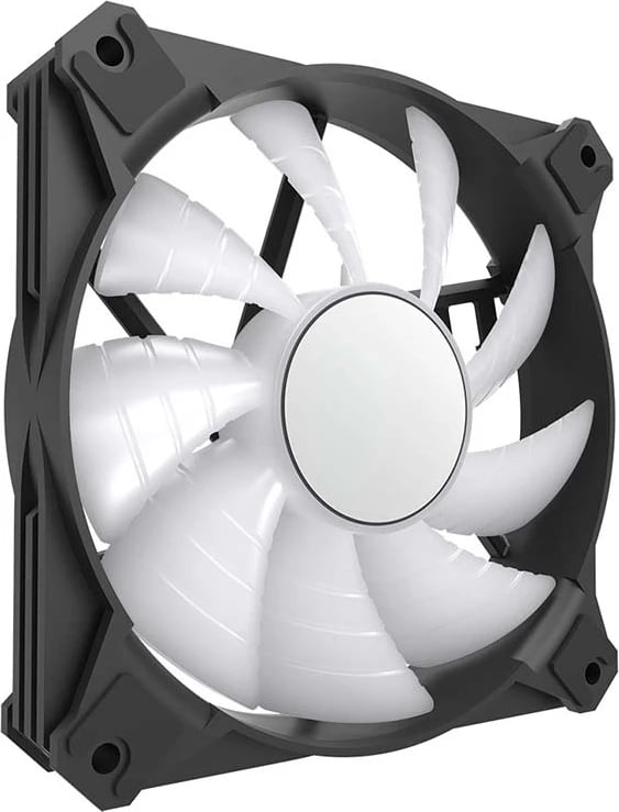 Set ventilatorë kompjuteri Darkflash INF8 3in1, 120x120, ARGB, zi