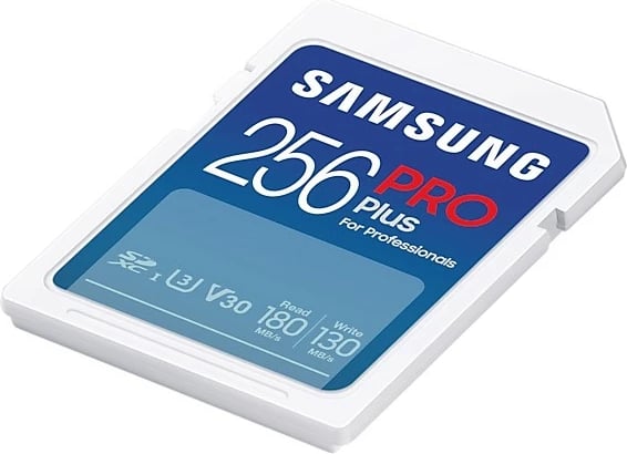 Kartelë memorie Samsung PRO Plus 256GB SDXC UHS-I, e bardhë