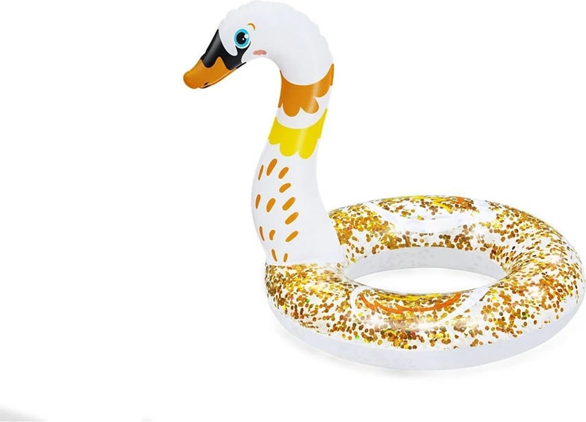 unazë fryrëse për fëmijë Bestway mjellmë 61 x 58.5 cm, me shkëlqim, shumëngjyrëshe