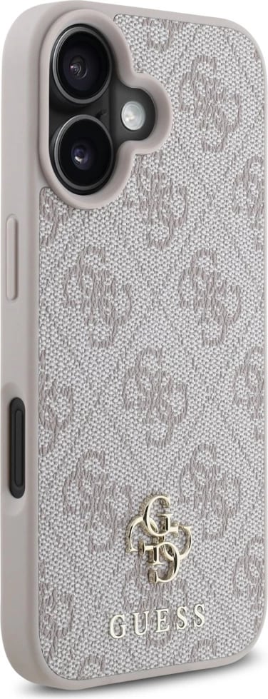 Mbështjellës Guess HC PU 4G Small 4G and Classic MagSafe për iPhone 16, Rozë