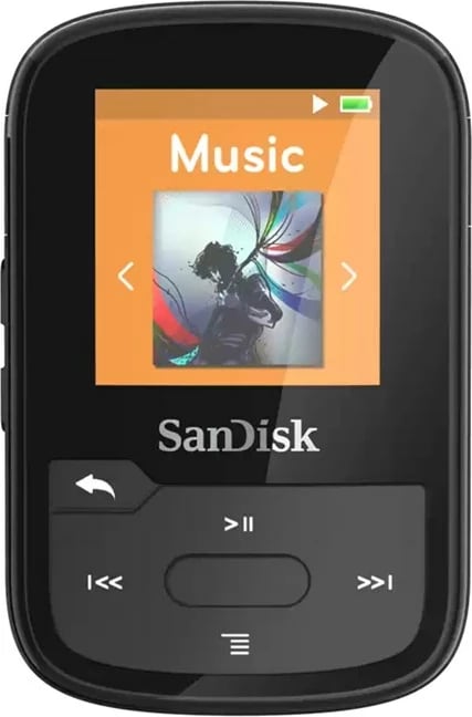 MP3 player SanDisk Clip Sport, 32GB,i kaltër 
