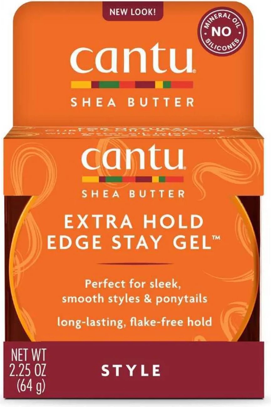 Xhel për flokë unisex Cantu Shea Butter Extra Hold Edge Stay, 64g