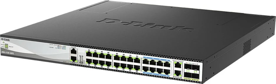 Switch D-Link DMS-3130-30, 30 porta, PoE, Multi-Gigabit
