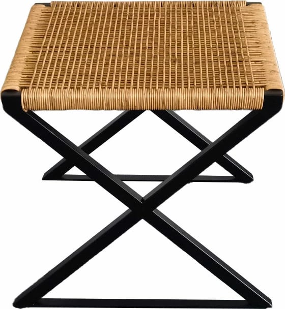 Raft bagazhesh Atlas, natyral e zi, 56x51x46