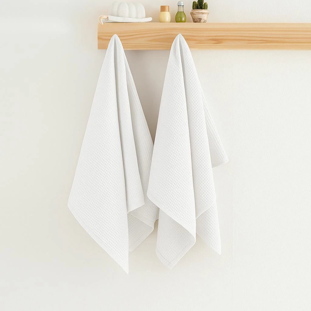 Set peshqirësh për banjo (2 copë), Mijolnir, Soho, e bardhë